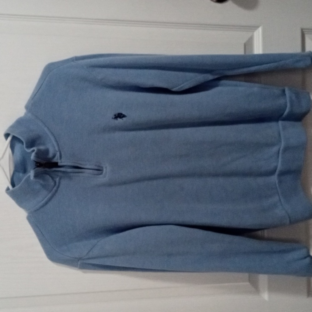 A polo zip up